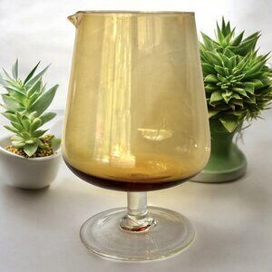 MCM Amber Cocktail Martini Pitcher